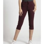 Jocky Capri Pants Women Purple Capri