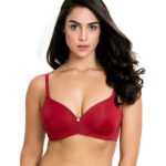 ZIVAME Women T-Shirt Lightly Padded Bra  (Maroon)