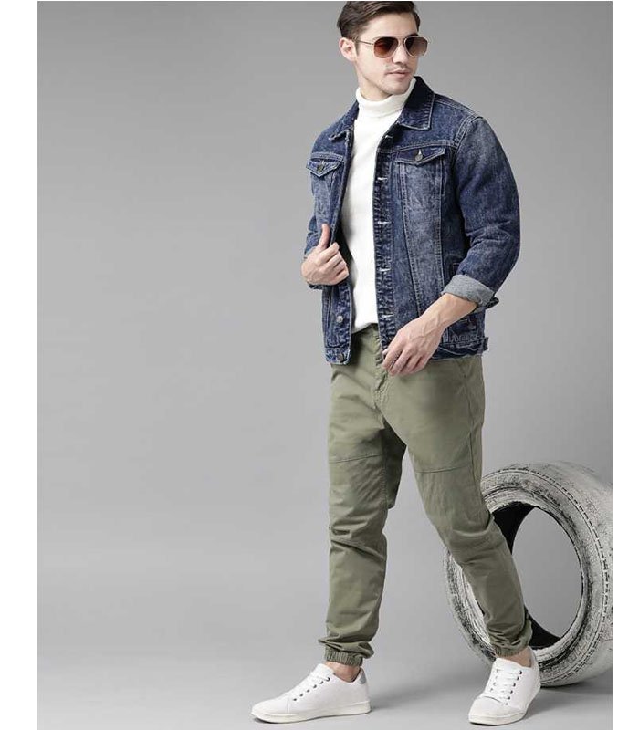 ROADSTER Full Sleeve Solid Men Jacket