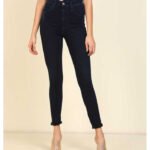 Super Skinny Women Dark Blue Jeans