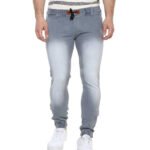 Urbano Fashion Slim Men Grey Jeans