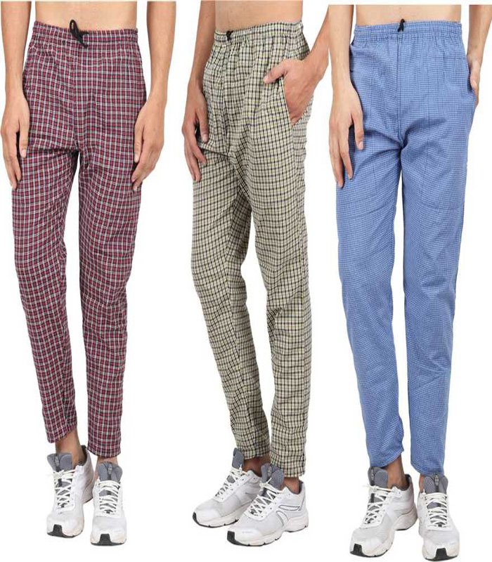 Men Pyjama  (Pack of 3) (Free Size)