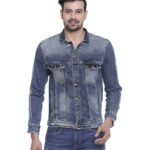 Spykar Full Sleeve Solid Men Casual Jacket